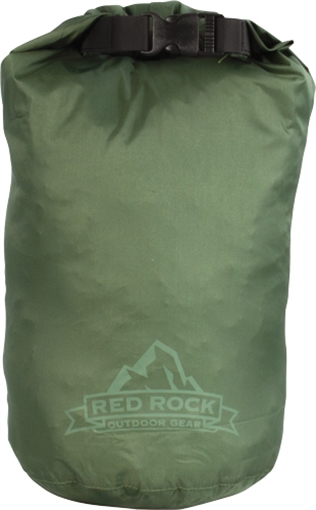 Picture of RED ROCK GEAR ROCK ROLL TOP DRY BAG 4 LITER WATERPROOF OD GREEN 80191OD