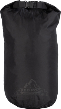 Picture of RED ROCK GEAR ROCK ROLL TOP DRY BAG 8 LITER WATERPROOF BLACK 80192BLK