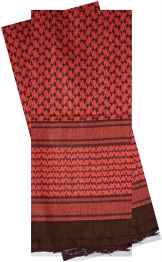 Picture of RED ROCK GEAR SHEMAGH HEAD WRAP RED/BLACK 70-04