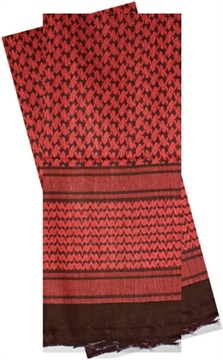 Picture of RED ROCK GEAR SHEMAGH HEAD WRAP RED/BLACK 70-04