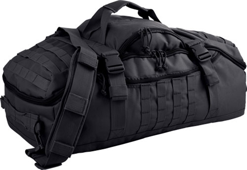 Picture of RED ROCK TRAVELER DUFFLE BAG BACKPACK OR LUGGAGE BLACK 80260BLK