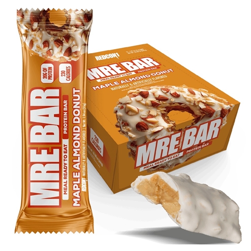 Picture of REDCON1 RC1-MRE-BAR-12PK-MAP MRE BAR MPLE AL DONUT RC1MREBAR12PKMAP
