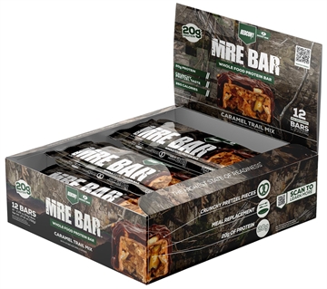 Picture of Redcon1 MRE Protein Bar Caramel Trail Mix 12 Pack RC1MREBCTM12