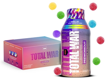 Picture of Redcon1 Total War Ready to Drink Rainbow Candy 12 Pack RC1TWRTDRC-12