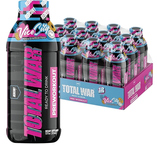 Picture of Redcon1 Total War Ready to Drink Vice City 12 Pack RC1TWRTDVC12