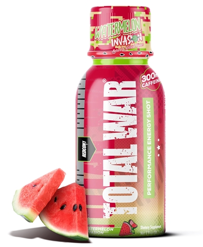 Picture of Redcon1 Total War Energy Shots Watermelon Invasion 12 Pack RC1TWSWI