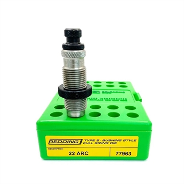 Picture of Redding 22 ARC Type S Full Length Bushing Die 77963