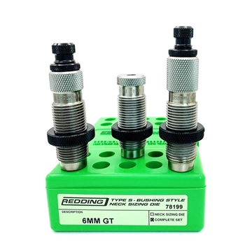 Picture of Redding 6mm GT Type-S 3-Die Neck Sizing Set 78199