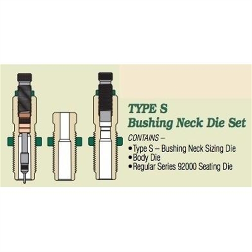 Picture of Redding Type S Bushing Neck Die Set 6mm Dasher 78648