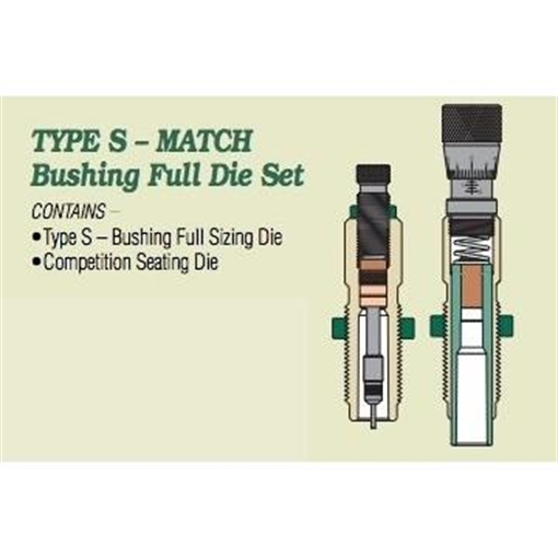 Picture of Redding Type S Match Bushing Full Die Set 6mm Dasher 36648