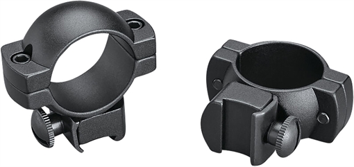 Picture of Redfield 2-Piece Aluminum Scope Rings 1" Medium .22 Rimfire Matte 0766832 47320