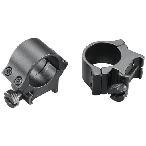 Picture of Redfield 4-Hole Aluminum Scope Rings 1" High Matte 0766835 47332