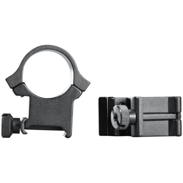 Picture of Redfield 4-Hole Aluminum Scope Rings 1" X-High Matte 47334