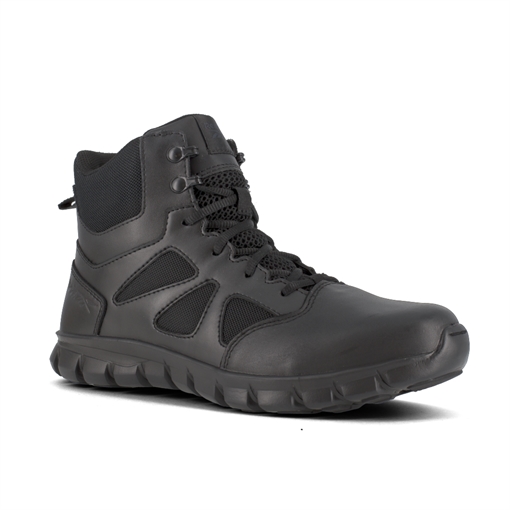 Picture of Reebok Sublite Cushion Tactical 6'' Boot w/ Soft Toe - Black RB8605-M-11.0