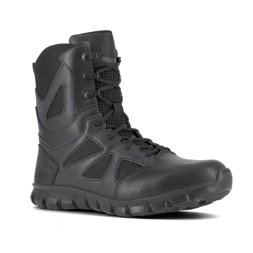 Picture of Reebok Sublite Cushion Tactical 8'' Boot w/ Soft Toe - Black RB8805-M-12.0
