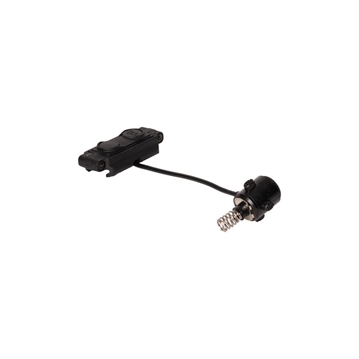 Picture of Cloud Defensive Llc REIN REMOTE SWITCH DUAL-FUNCTION/LEAD 4'' LENGTH MLOK BLACK CRANE LEAD DUAL SWITCH-BLK-4''
