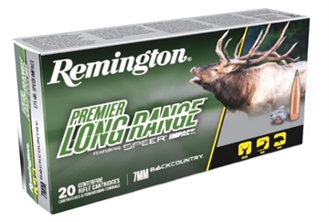 Picture of REMINGTON AMMUNITION RLR7BC 7MM BACKCOUNTRY 175GR PLR SPEER IMPACT 20 RLR7BC RLR7BC