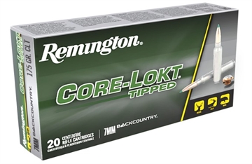 Picture of REMINGTON AMMUNITION RT7BC 7MM BACKCOUNTRY 175GR CORE-LOKT TIPPED 20 RT7BC RT7BC