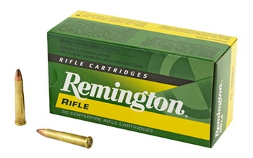 Picture of Remington High Performance, 22 Hornet, 45 Grain, Pointed Soft Point, 50 Round Box 28376 047700050201