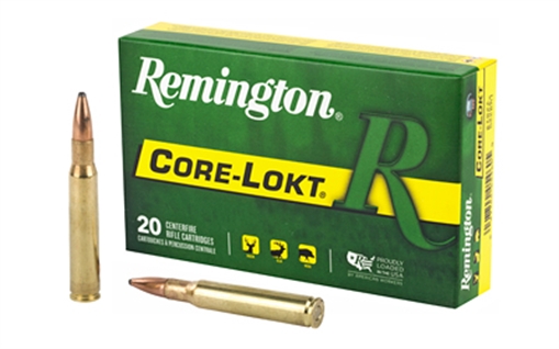 Picture of Remington Ammunition Core-Lokt 30-06Springfield 150gr Pointed Soft Point Core-Lokt 20 Per Box/10 Case 27826