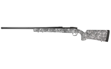 Picture of Remington 700, Long Range, Bolt Action Rifle, 7MM PRC, 26" Threaded Barrel, Matte Finish, Black, Timney Impact700 Trigger, HS Precision Stock, Grey with Black & White Speckles, 3 Rounds, Right Hand R84173