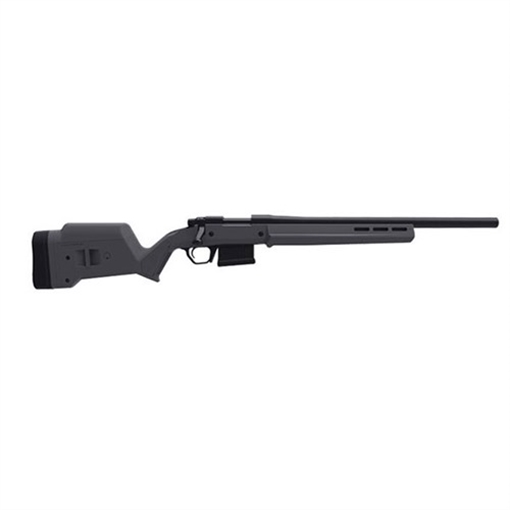Picture of Magpul MAG495-GRY Hunter 700 Stock Fixed with Aluminum Bedding & Adjustable Comb Stealth Gray Synthetic for Remington 700 SA MAG495GRY