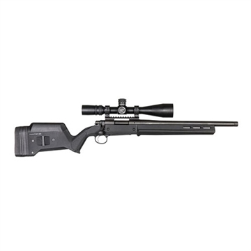 Picture of Magpul MAG495-BLK Hunter 700 Stock Black Synthetic Adjustable, Fits Remington 700 Short Action MAG495BLK