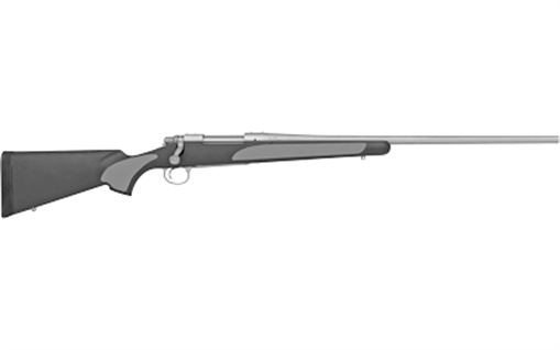 Picture of Remington Firearms (New) 700 SPSS Full Size 270 Win 4+1 24" Matte Stainless Steel Barrel, Drilled & Tapped Stainless Steel Receiver, Matte Black w/Gray Panels Fixed Synthetic Stock, Right Hand R27267
