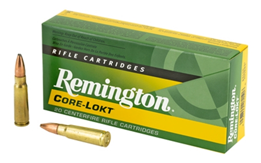 Picture of Remington Remington Core-Lokt Centerfire Rifle Ammo 7.62x39mm 125 gr. Core-Lokt PSP 20 rd. 29125