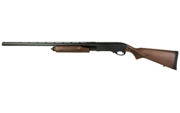 Picture of Remington 870 Fieldmaster, Pump Action, 12 Gauge 3" Chamber, 26" Barrel, Glass Bead Finish, Black, Walnut Stock, Front Bead Sight, 3 Choke Tubes (RemChoke Full, Modified and Improved Cylinder), 4 Rounds R68865