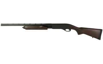 Picture of Remington 870 Fieldmaster Compact, Pump Action, 20 Gauge 3" Chamber, 21" Barrel, Glass Bead Finish, Black, Walnut Stock, Front Bead Sight, 3 Choke Tubes (RemChoke Full, Modified and Improved Cylinder), 4 Rounds R68863
