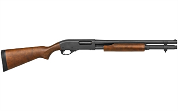 Picture of Remington Firearms (New) 870 Home Defense 12 Gauge Pump 3" 6+1 18.50" Matte Blued Steel Barrel & Receiver, Satin Hardwood Fixed Stock, Right Hand R81197