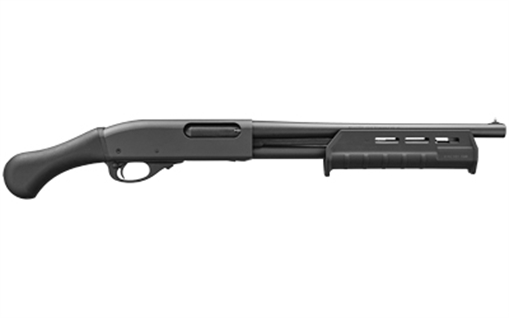 Picture of REM Arms Firearms 870 Tac-14 12 Gauge 14" 4+1 3" Black Oxide Rec/Barrel Black Synthetic Fixed Raptor Grip Stock Right Hand (Full Size) Includes Cylinder Choke R81230