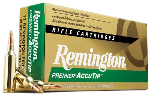 Picture of Remington Ammunition Premier Accutip-V 221RemFireball 50gr AccuTip V Boat Tail 20 Per Box/10 Case 29172
