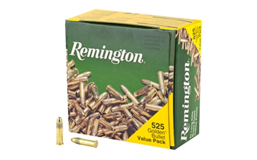 Picture of Remington Ammunition Golden Bullet Value Pack 22LR 36 gr Hollow Point 525 Per Box/12 Case 21250