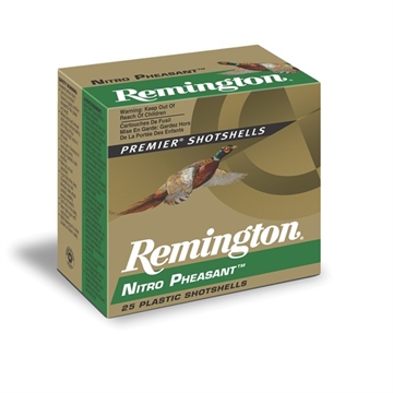Picture of Remington Ammunition Nitro Pheasant 20Gauge 2.75" 1oz 5Shot 25 Per Box/10 Case 28646