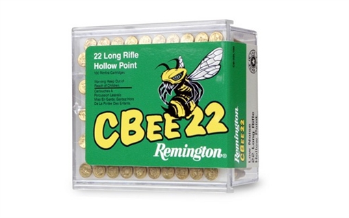 Picture of Remington Ammunition Cbee Rimfire 22LR 33gr Hollow Point 100 Per Box/50 Case 21119