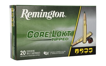 Picture of Remington Core Lokt Tipped, 7MM-08, 140 Grain, Core-Lokt Polymer Tip, 20 Round Box R20039