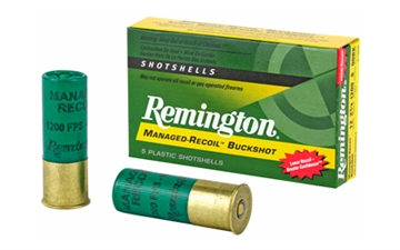 Picture of Remington Express, Managed Recoil, 12 Gauge, 2.75", 00 Buck, 3 Dr Buckshot, 8 Pellets, 5 Round Box 20282