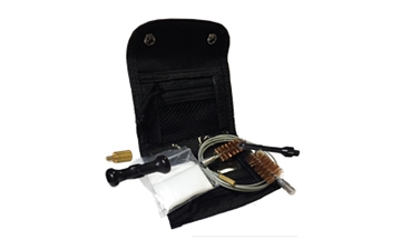 Picture of Remington Cleaning Kit, Fits Rifle Calibers, Nylon Pouch, Includes Bore Brushes for 12/16 Gauge, 20 Gauge, a Shotgun Adapter, Patch Puller, Pull Cable with T-Handle, Cleaning Patches 17574