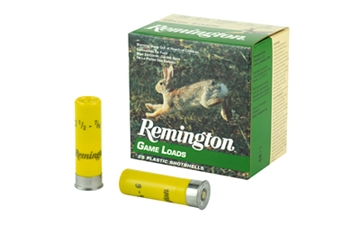 Picture of Remington Ammunition Game Load 20Gauge 2.75" 7/8oz 6Shot 25 Per Box/10 Case 20040