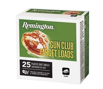 Picture of REMINGTON GUN CLUB AMO 12GA 1OZ 8 SHOT 2-3/4IN 2.5 DRAM 25RD (10 BOX CASE) 20241