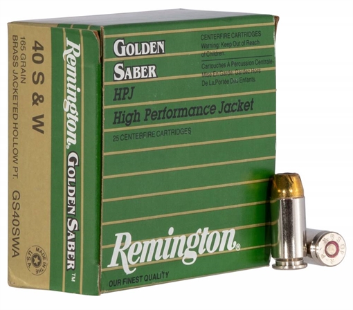 Picture of REM GOLDEN SABER AMO 40 S&W 165 BJHP 25-RD 29440