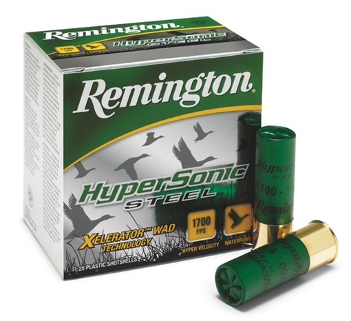 Picture of Remington Remington HyperSonic Steel Xelerator Wad Loads 20 ga. 3 in. 7/8 oz. 4 Shot 25 rd. 26825