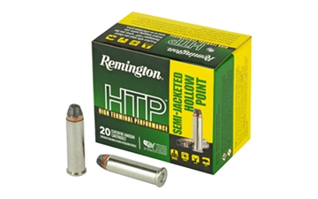 Picture of Remington High Terminal Performance, 357 Magnum, 158 Grain, Semi Jacketed Hollow Point, 20 Round Box 22231 047700496108