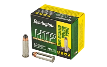 Picture of Remington High Terminal Performance, 38 Special, 110 Grain, Semi Jacketed Hollow Point, 20 Round Box 22293 047700497402