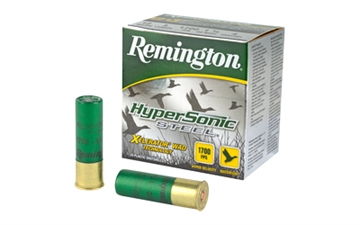 Picture of Remington HyperSonic, 12 Gauge, 3", 1.25 oz., Steel, #4, Lead Free, 25 Round Box, California Certified Nonlead Ammunition 26777