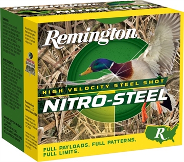 Picture of Remington Ammunition Nitro-Steel High Velocity 12Gauge 3.50" 1 1/2oz 2Shot 25 Per Box/10 Case 20839