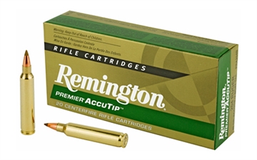 Picture of Remington Ammunition Premier Accutip-V 204Ruger 40gr AccuTip V Boat Tail 20 Per Box/10 Case 29220