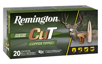 Picture of Remington Remington Premier Rifle Ammo 308 Win 165 gr. Premier Cut Copper Tipped 20 rd. R22344